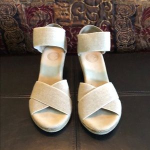 Charleston wedge shoe